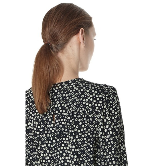 A.P.C. Marguerite Belted Floral Print Midi Dress SSENSE Garmentory 36 S $595 - Picture 16 of 16
